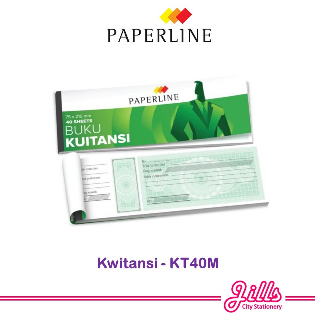 

Paperline Kwitansi / Kuitansi KT40M