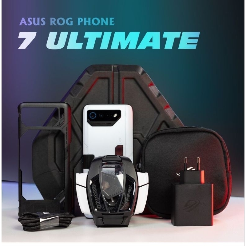 READY‼️ASUS ROG PHONE 7  ULTIMATE RAM 16 / 512 GB Fullset RESMI INDONESIA