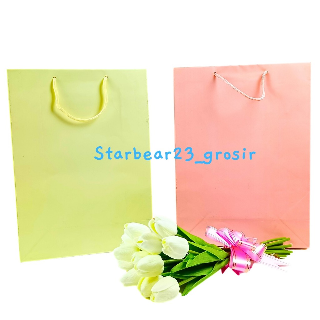 

Paperbag Polos glossy 4 Warna