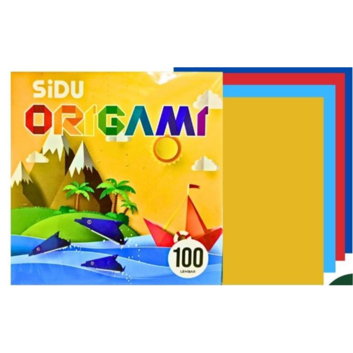 

Kertas Lipat Warna Origami 16x16cm 100lembar
