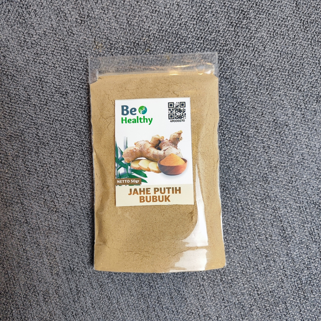 

Jahe Putih Bubuk / Ginger Powder 50gr / Rempah Bumbu Murni- Be_Healthy