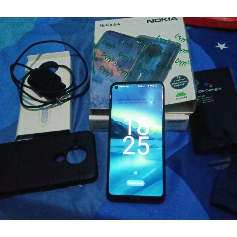 Nokia 5.4 Ram6/64 NFC bekas normal