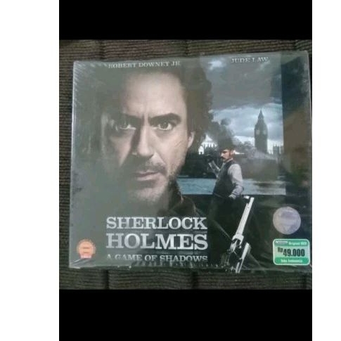 VCD original Sherlock Holmes - Game Of Shadow