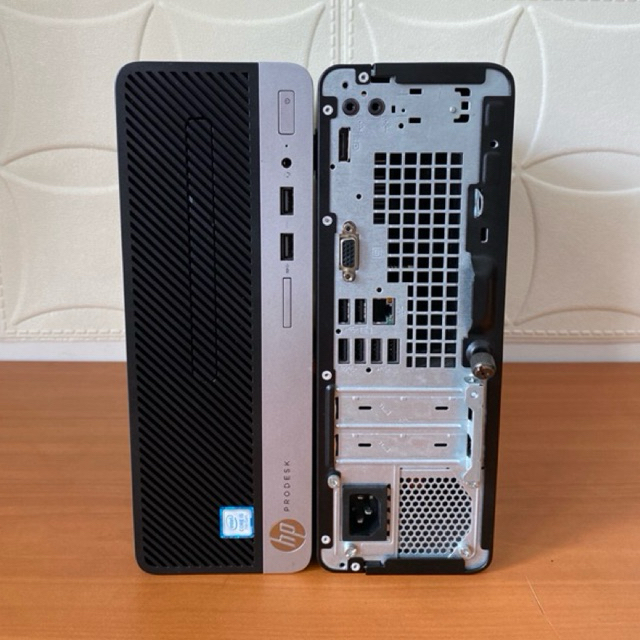 PC HP DESKTOP SLIM 400 G4 KOSONGAN SUPORT GENERASI CORE I3/I5/I7 GEN 6&7 MULUS LIKE NEW