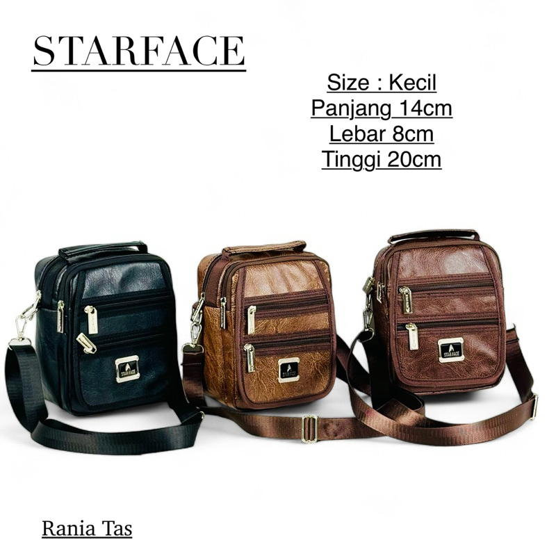 Tas Pria Tas Selempang Kecil Sling Bag STARFACE