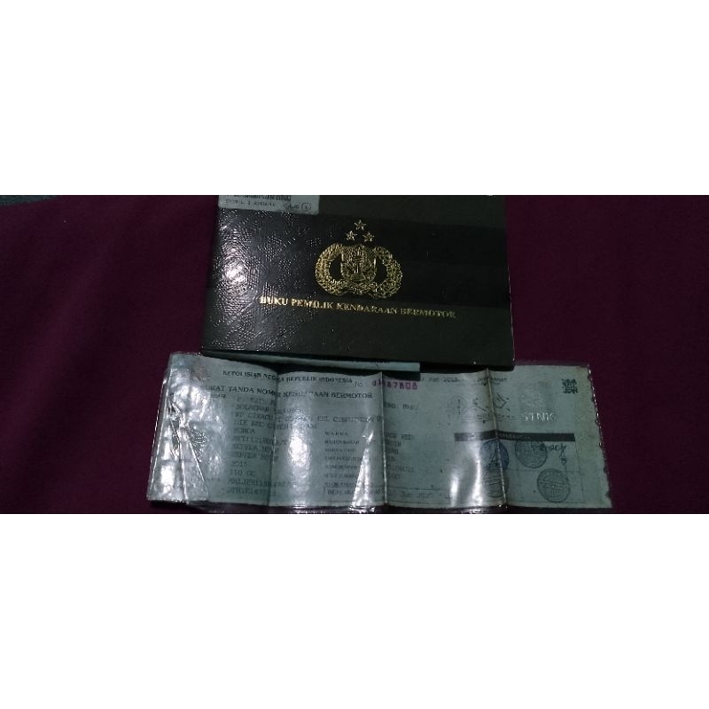 STNK BPKB faktur Vario LED