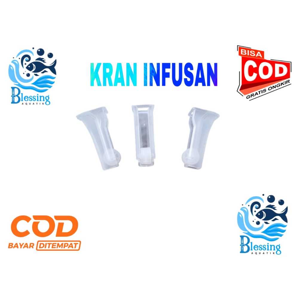 Kran infus / kran Pengatur Udara Aerator