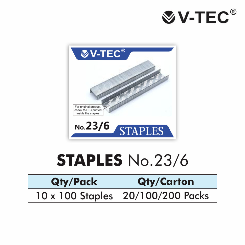

ISI STAPLES VTEC NO 23/6