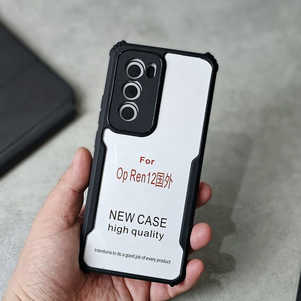 Case OPPO RENO 12 5G RENO 12 PRO 5G Premium Transparan Hardcase
