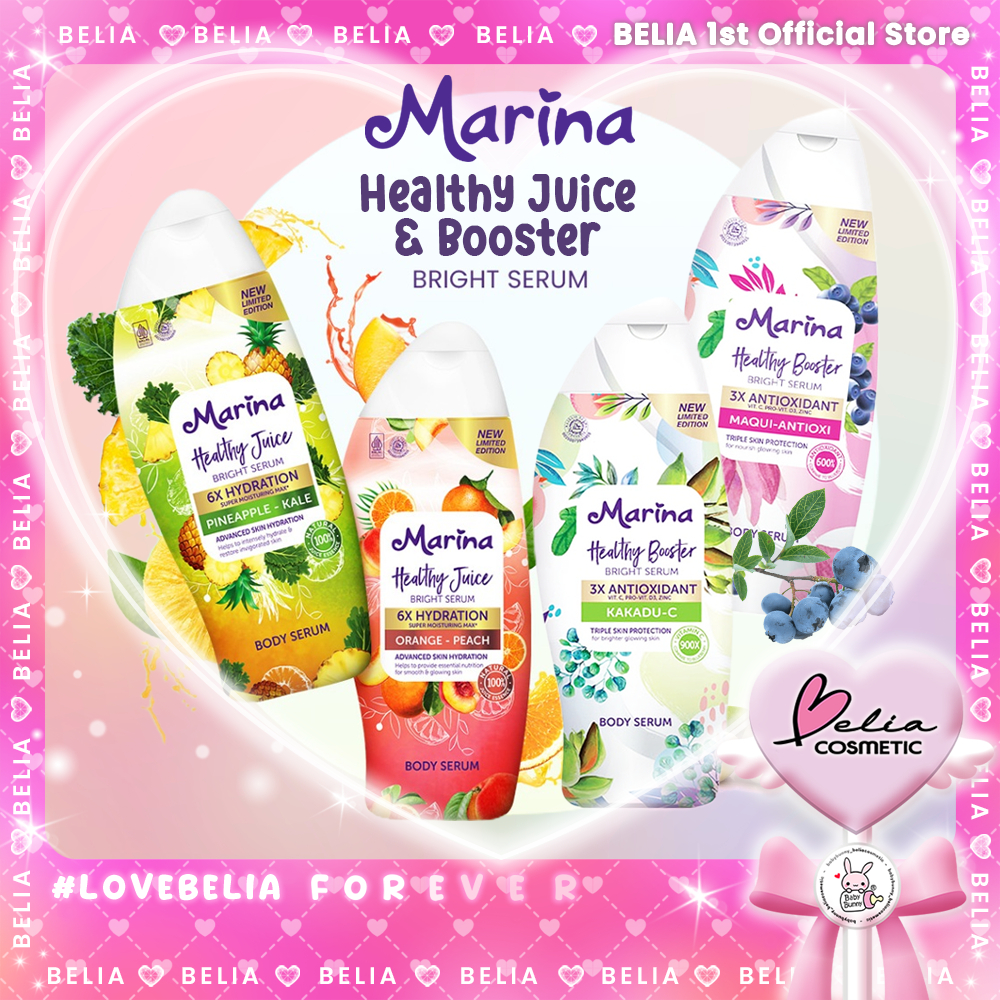❤ BELIA ❤ MARINA Healthy Bright Body Serum 185ml | 3x Antioxidant | Limited edition