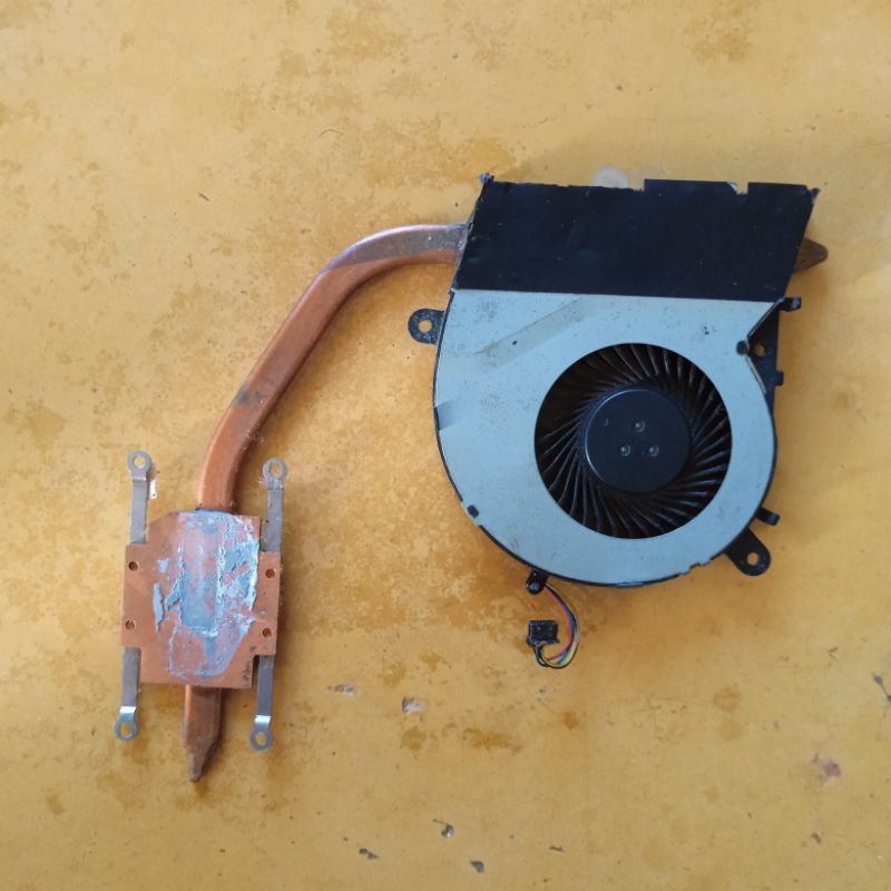 Heatsink + Cooling Fan + Mobo Asus X455LJ, X455LD, A455L, X455Y Single VGA Bekas Ori Cabutan