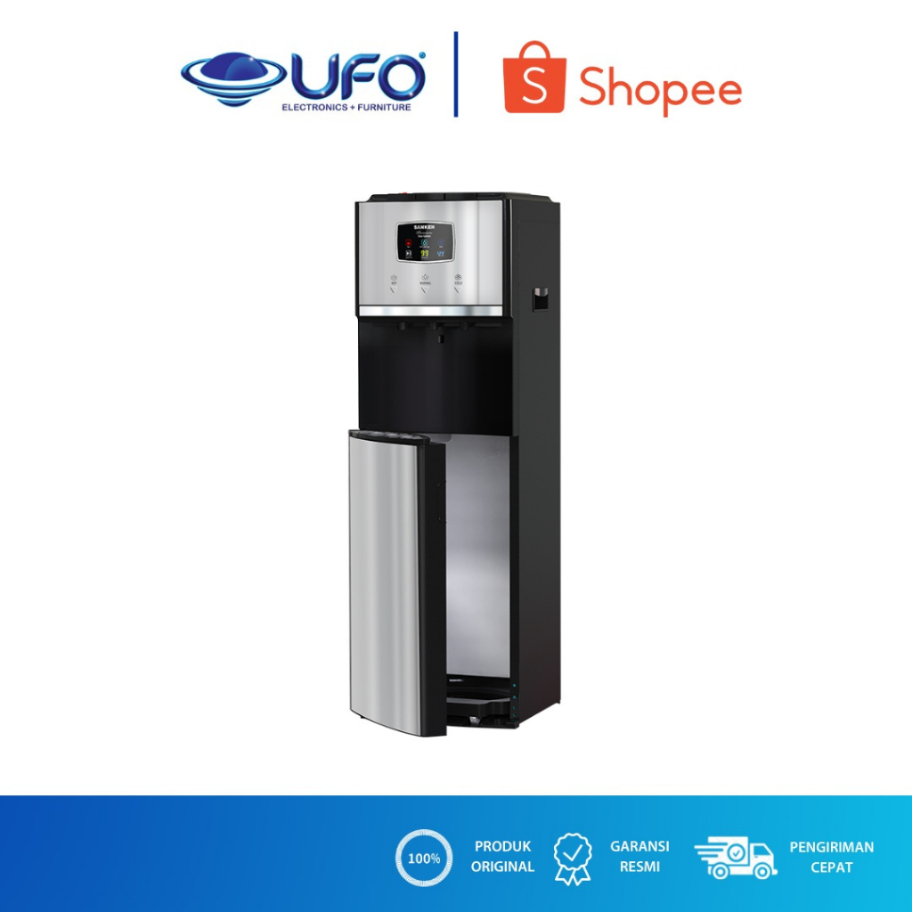 SANKEN DISPENSER GALON BAWAH KOMPRESOR INFINITE SERIES DB12SSBK
