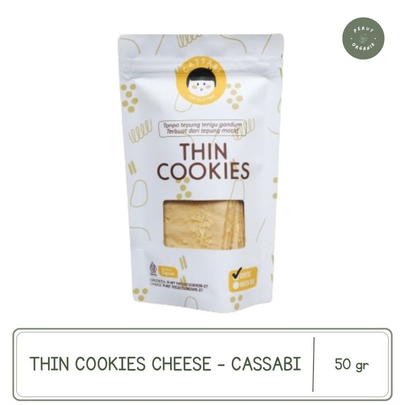 

Thin Cheese Cookies, Snack Bebas Gluten 50 gr - Cassabi
