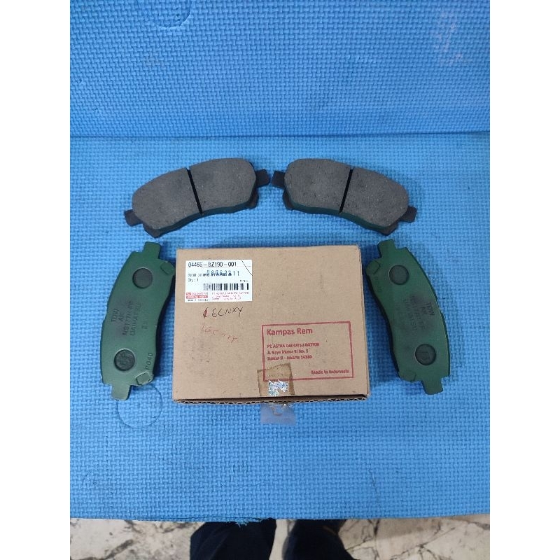 ORIGINAL bawaan mobil kampas rem depan rush terios, avanza xenia 04465-bz190