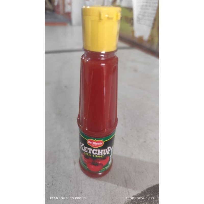 

SAUS BOTOL DELMONTE KETCHUP SAUS TOMAT 135 ML TERLARIS