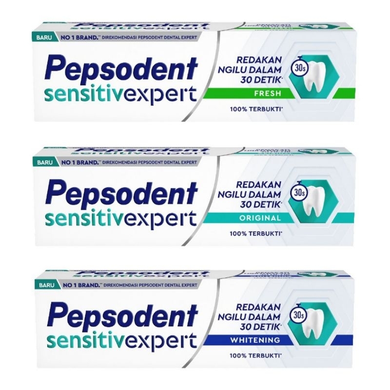 PEPSODENT Sensitive Expert Toothpaste 100gr - PEPSODENT Sensitive Expert Pasta Gigi 100gr