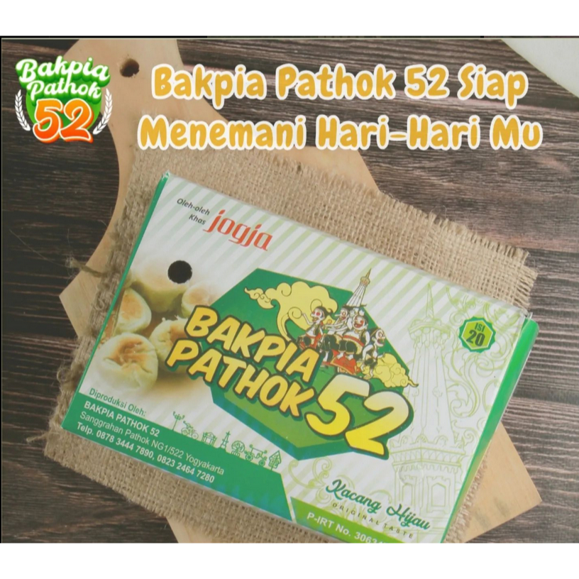 

Paket Bakpia Pathok 52 Super Murah Fresh dan enak isi 20