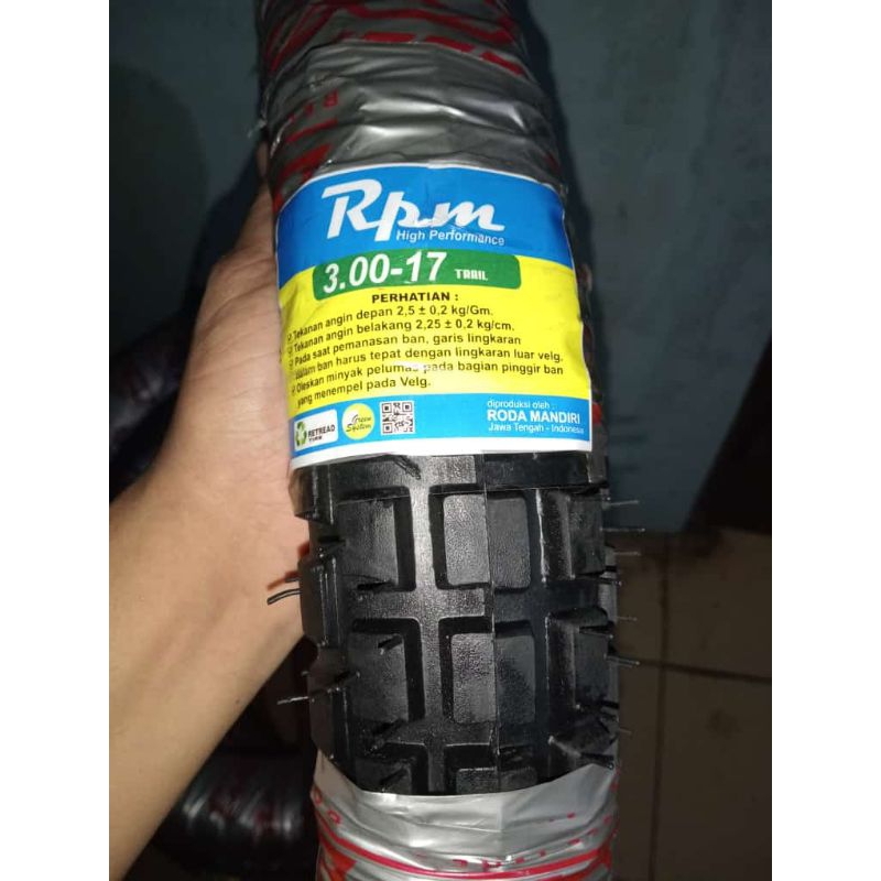 rpm TREL 300 17 bebek belakang supra sugun jupiter dll
