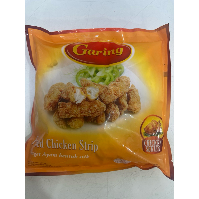 

Garing Fried Chicken Strip 500gram