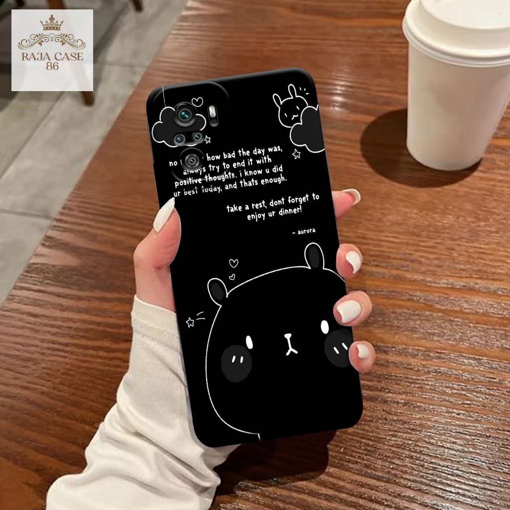 Case Xiaomi Redmi Note 10s - Rajacase - Casing Redmi Note 10s - Motif case Cartoon- Pelindung handph