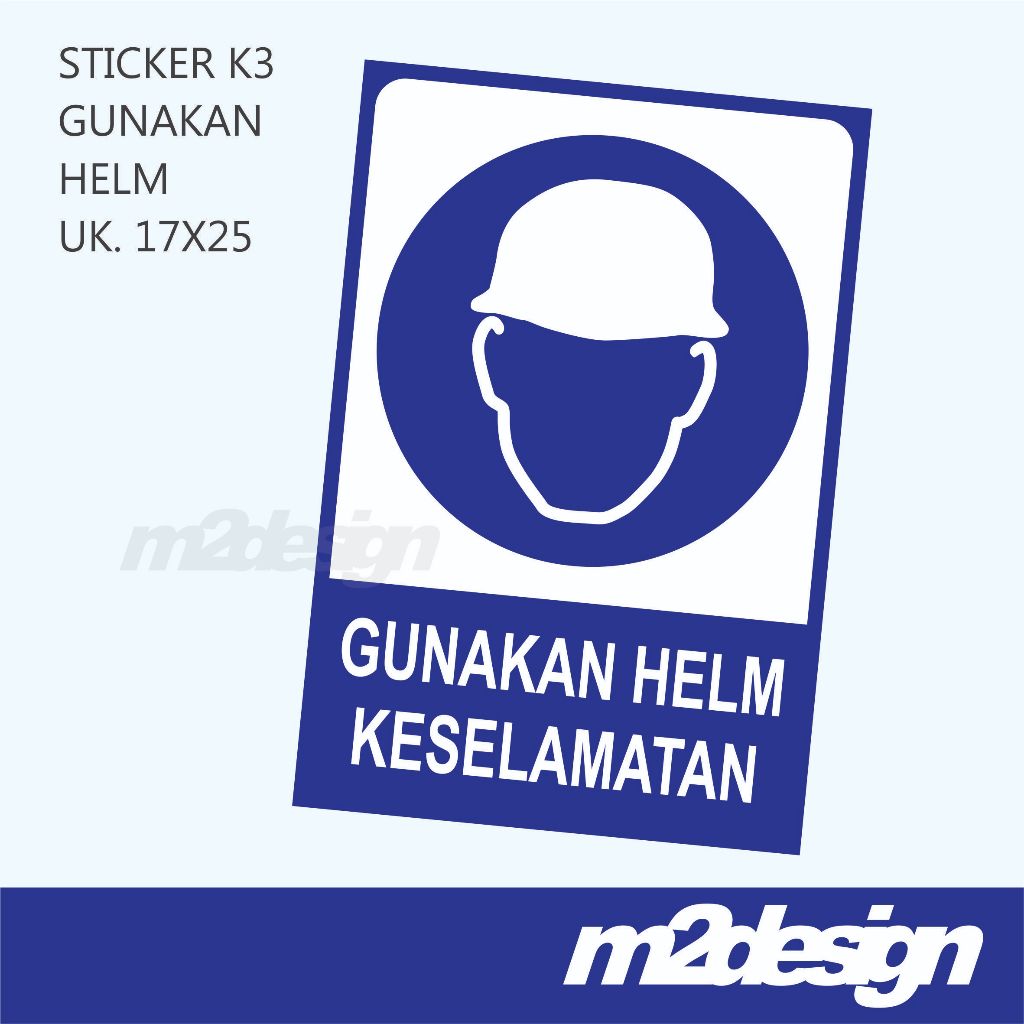 

STICKER K3 GUNAKAN HELM SAFETY