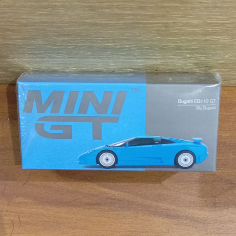 MINI GT 644 BUGATTI EB110 GT BLU MINIGT