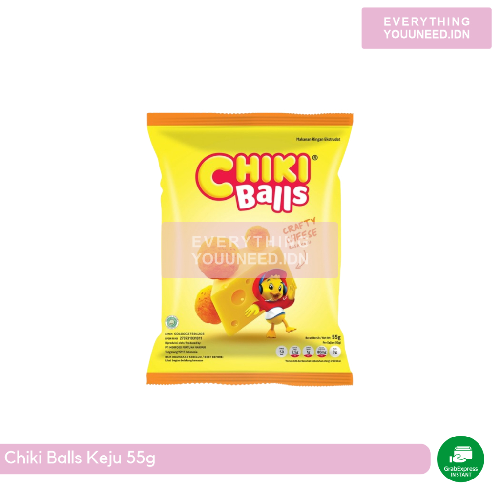 

Chiki Balls Keju 55g