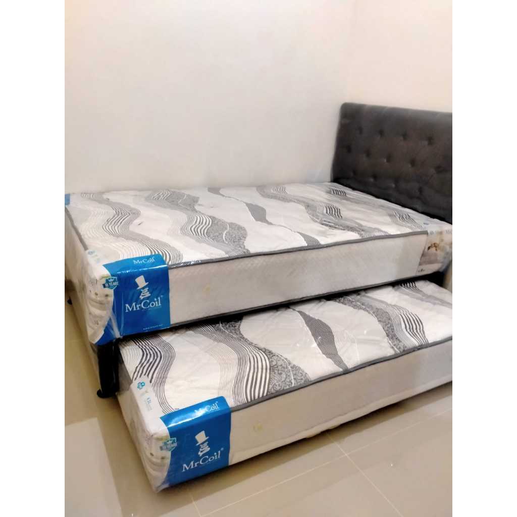 Springbed susun sorong 120x200 mr. coil murah malang only 2in1