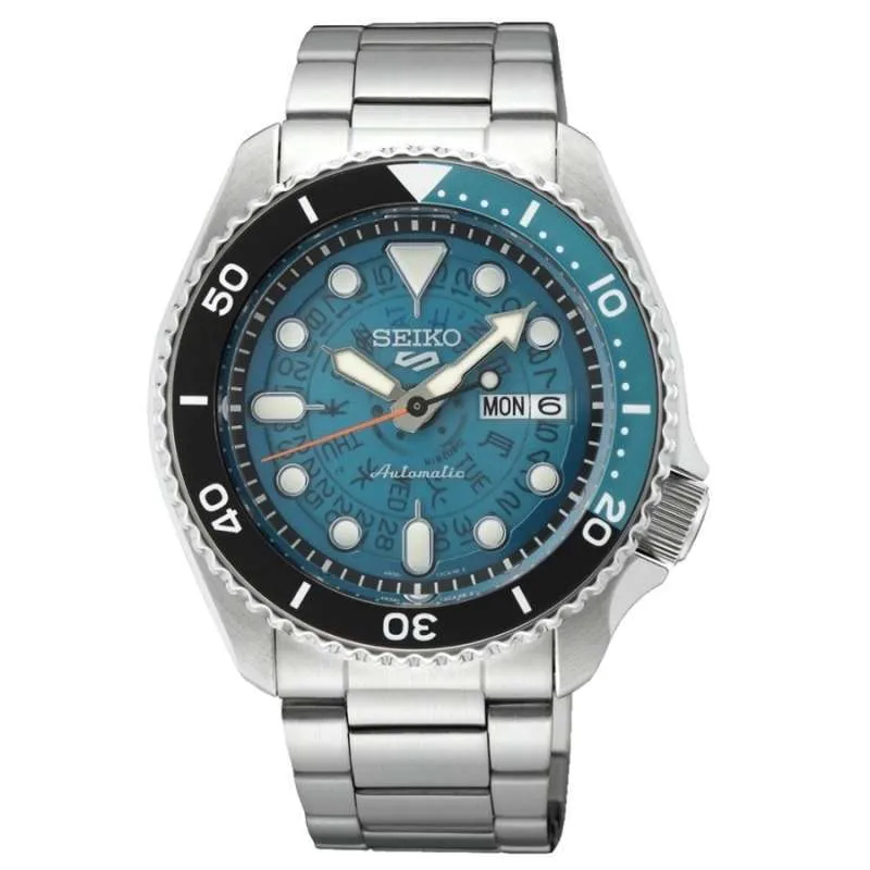 Seiko 5 Sports SRPJ45K1 Automatic Time Sonar - Jam Tangan Seiko Original