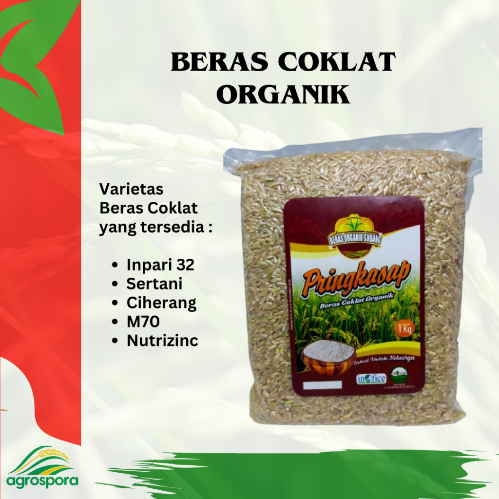 

Beras Organik Coklat