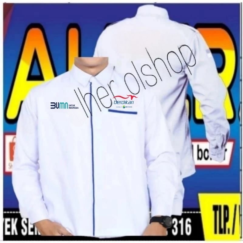 promo kemeja bumn berdikari baju BUMN berdikari seragam BUMN berdikari Pdh BUMN berdikari Kemeja ker