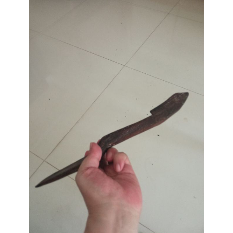 centong nasi kayu jadu JATI bekas pakai lawasan langka tua