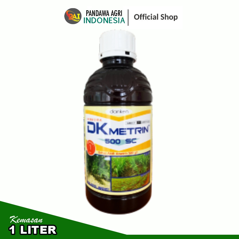 Herbisida Selektif DK Metrin 500SC 1 Liter | DK Metrin 1 Liter | DKMetrin 1 Liter Herbisida Selektif