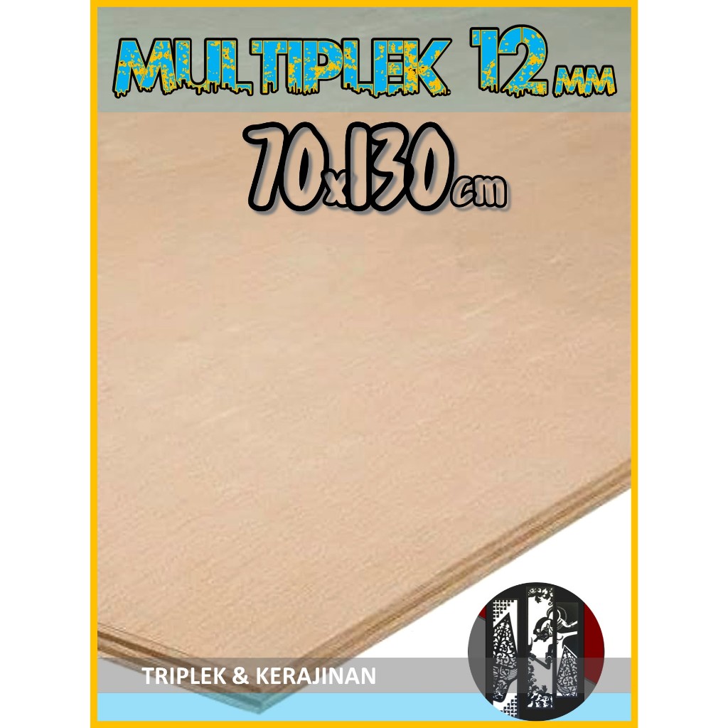 Triplek 12mm 70x130 cm | Multiplek Plywood 12 mm 70x130 | 70 x 130 | 130x70 | 130 x 70 cm