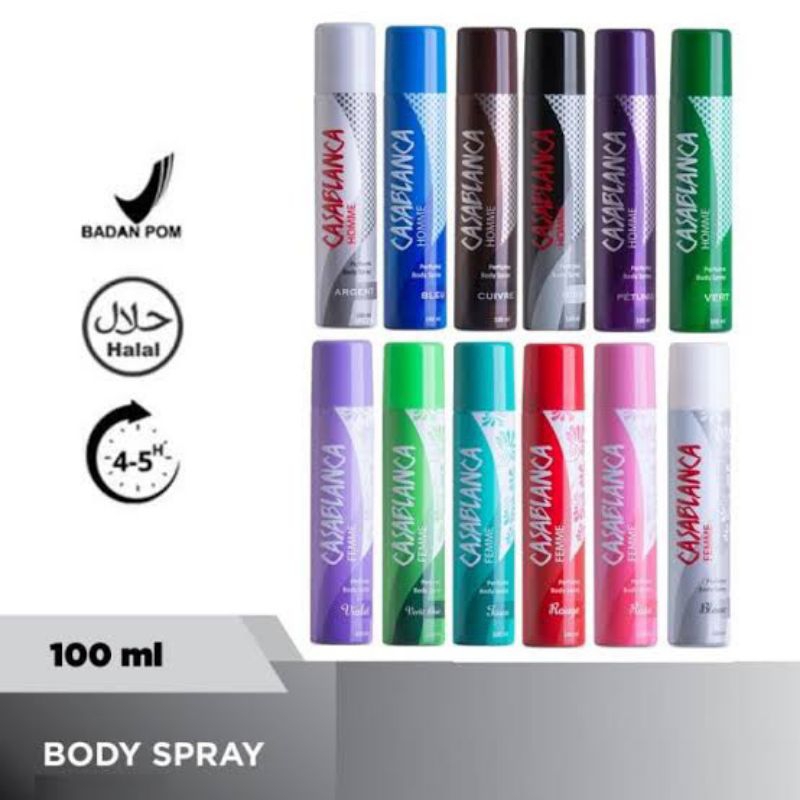 CASABLANCA PARFUM KALENG CLASSIC SPRAY 100ML