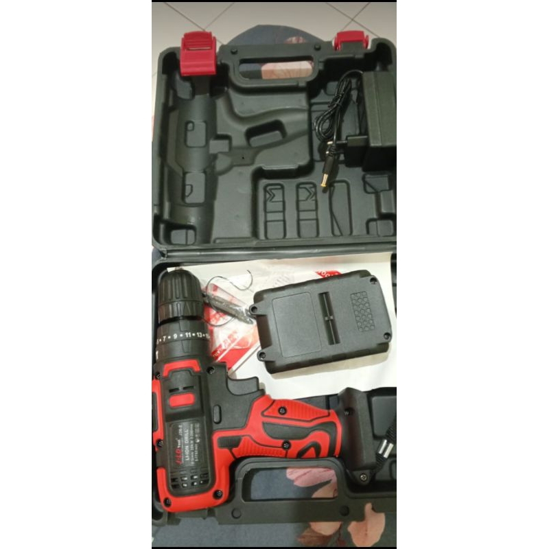 JLD DRILL Bor Baterai 36vf 10mm