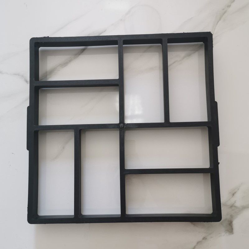 Cetakan paving block model kotak bata bahan besi hollow 1,5cmX4cm