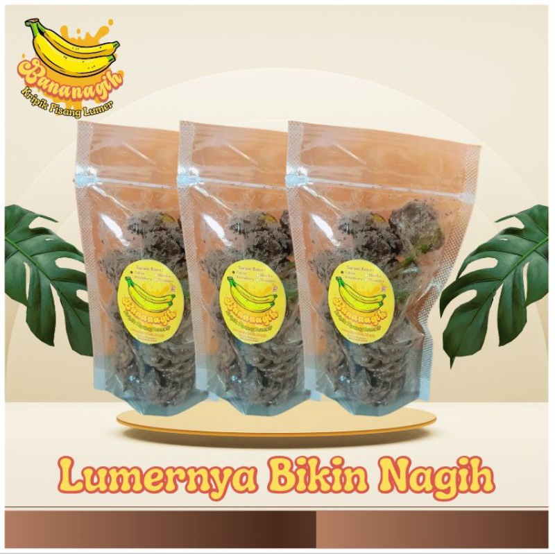 

Bananagih keripik pisang lumer