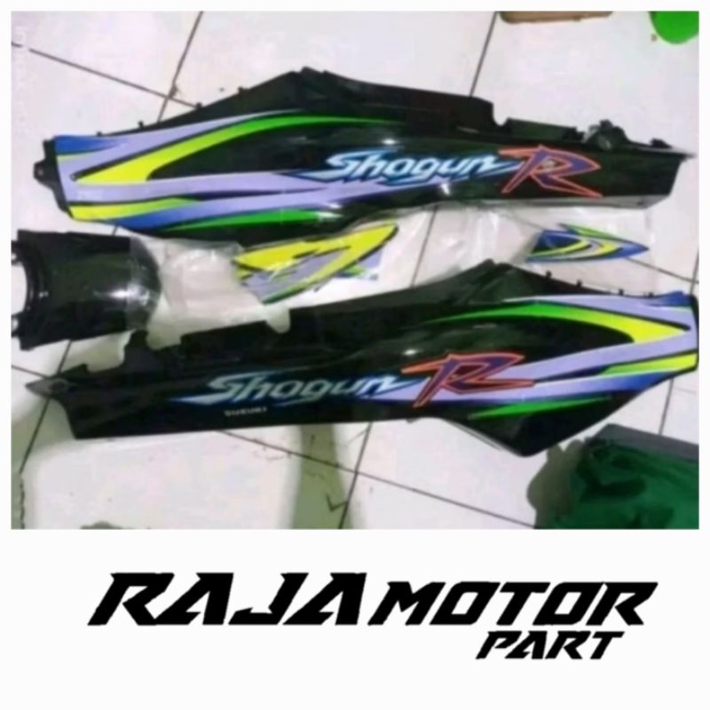 COVER BODI BELAKANG SUZUKI SHOGUN R 110 BODI KANAN KIRI