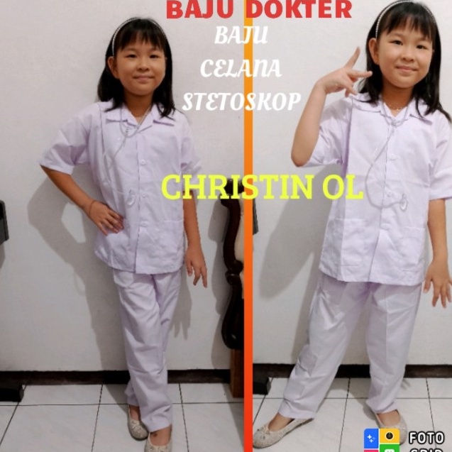 Terbaru BAJU DOKTER ANAK TK dan SD