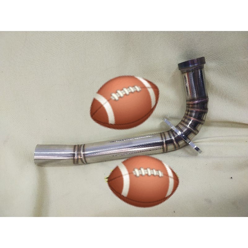 LIVE - LEHERAN STENLIS KNALPOT NOUVO Z NOUVO LELE / UKURAN LEHERAN 26 MM - 32 MM PNP KNALPOT ORI DAN