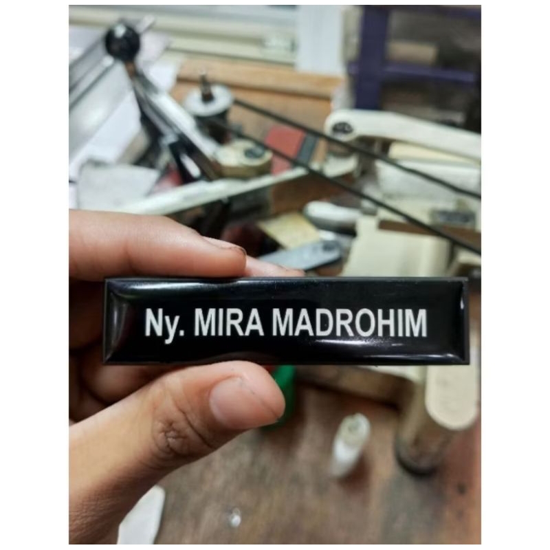 

Papan Nama Fiber Doff | Papan Nama Biasa | Name Tag Pdh