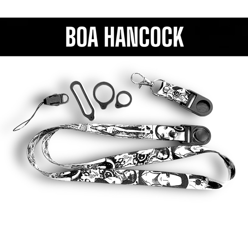 

BOA HANCOCK LANYARD ONE PIECE GANTUNGAN HANDPHONE COMIC