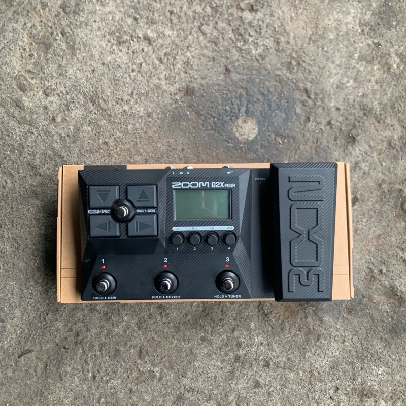 Efek gitar digital zoom G2x four