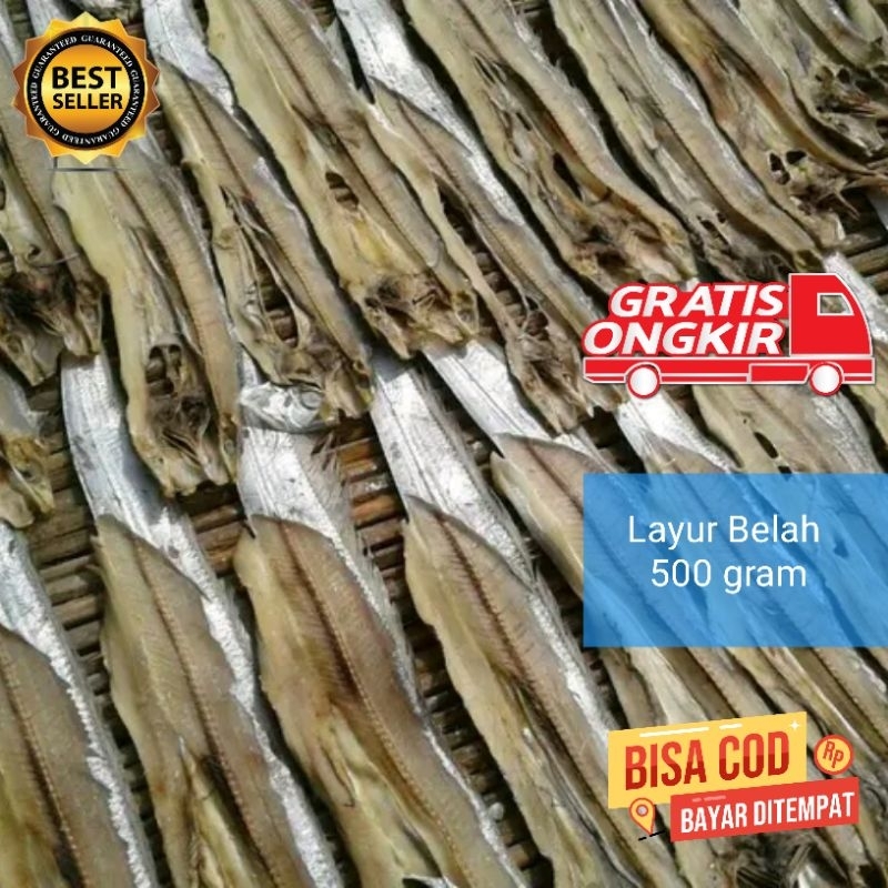 

Ikan Asin Layur Belah 500 gram Termurah