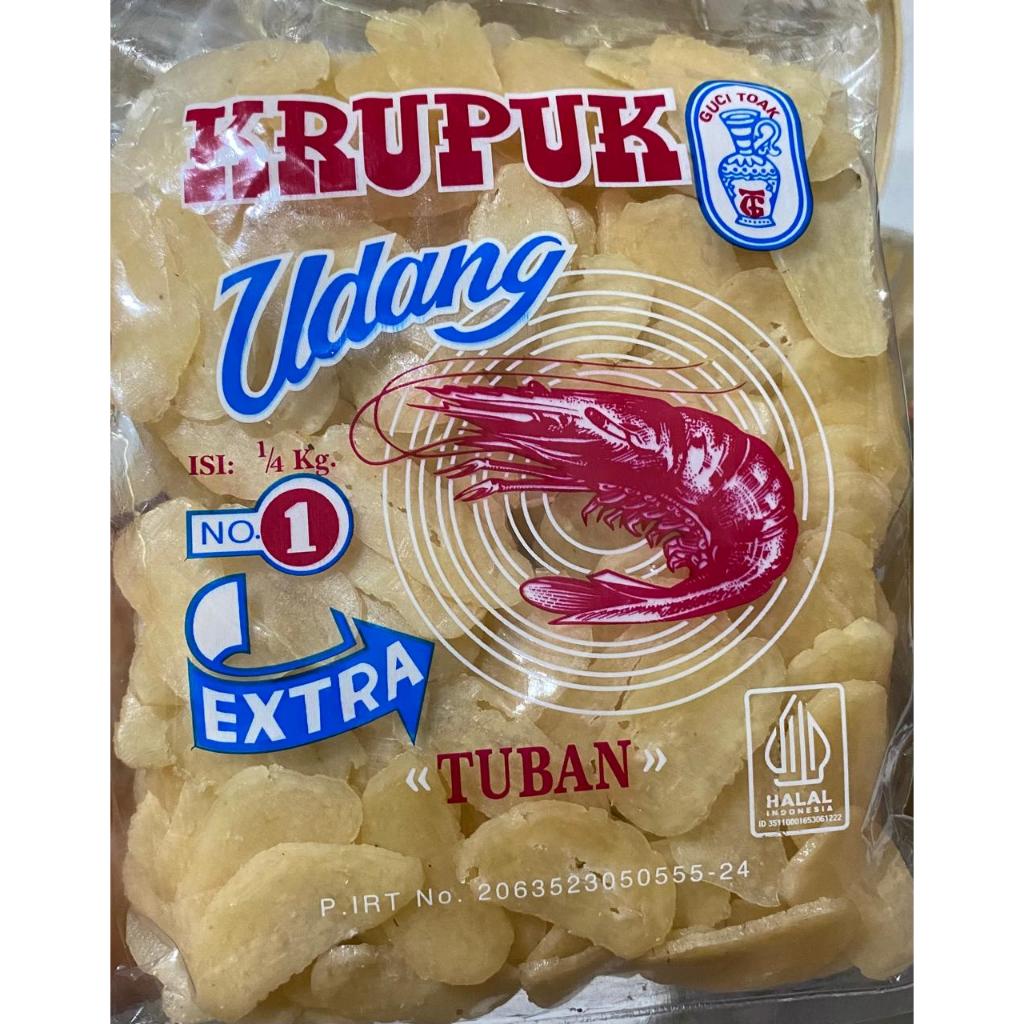 

Krupuk udang guci toak 250gr