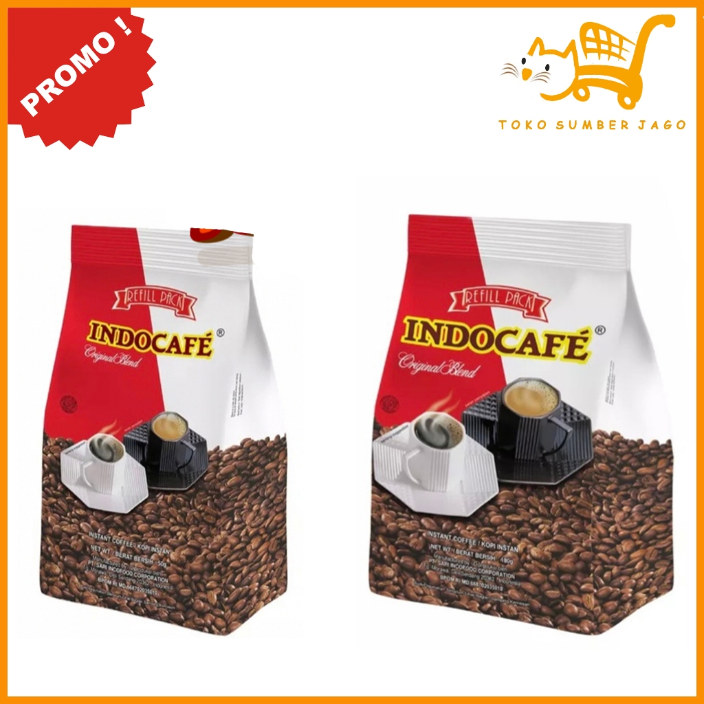 

Indocafe Original Blend Refill Pack 50gr / 180gr