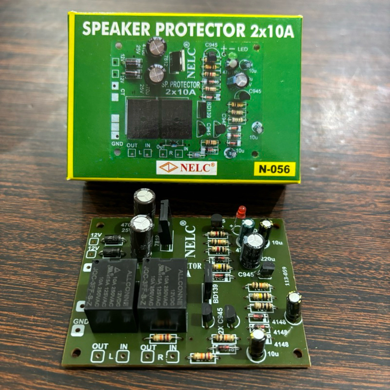 Kit Speaker Protector 2x10A NELC N-056 | Speaker Protektor 2x10A