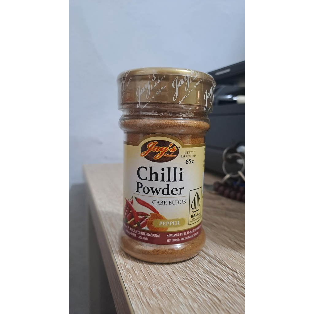 

Jay's Chili Powder / Cabe Bubuk 65gr