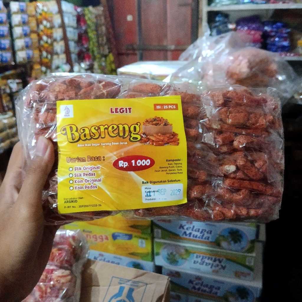 

Basreng Legit 1 Pack isi 25 Pcs Kemasan Kecil